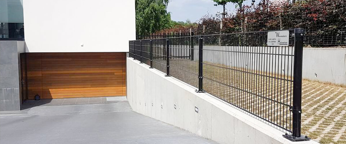 Dubbelstaafmat hekwerk