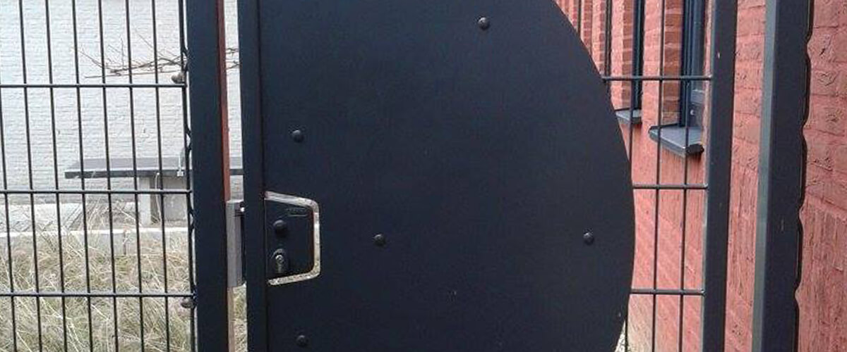 Wenmakers Hekwerken dubbelstaafmat poort